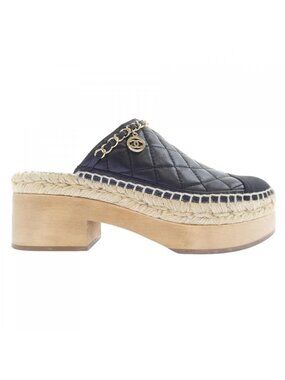 Chanel Sandals Black